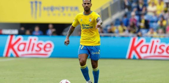 Jonathan Viera, durante un partido con la UD Las Palmas.
