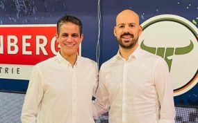 Antonio Herrera y Boris Balibrea, cuando se enfrentaron en la fase previa.