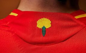 La nueva equipación de la selección española.