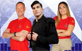 Pedro García Aguado, Manuel Pinto y Blanca Manchón en los 'realities' de 2024.