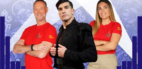 Pedro García Aguado, Manuel Pinto y Blanca Manchón en los 'realities' de 2024.