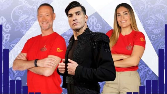 Pedro García Aguado, Manuel Pinto y Blanca Manchón en los 'realities' de 2024.
