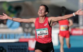 Majida Maayouf batía el récord de España en el pasado mes de diciembre en Valencia.