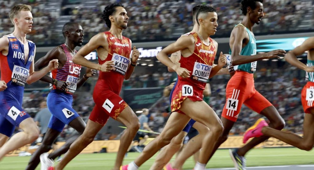 Katir y Oumaiz, ahora sancionados, fueron los dos representantes españoles en la final mundial de 5.000 metros.