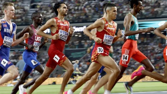 Katir y Oumaiz, ahora sancionados, fueron los dos representantes españoles en la final mundial de 5.000 metros.
