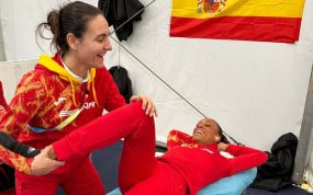 Patricia y Ana Peleteiro en el mundial.