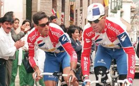 Prudencio y Miguel Indurain.