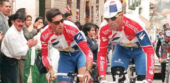 Prudencio y Miguel Indurain.