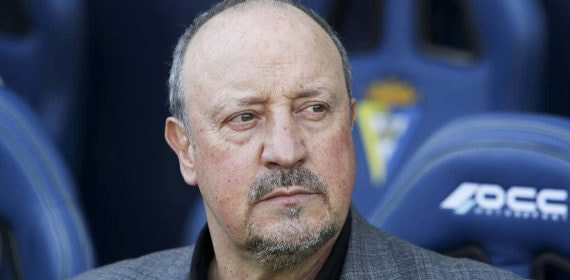 Rafa Benítez, en un partido con el Celta.