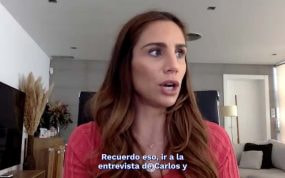 Lucía Villalón cuenta su anécdota con Max Verstappen.