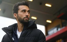 Arbeloa, durante un partido de esta temporada.