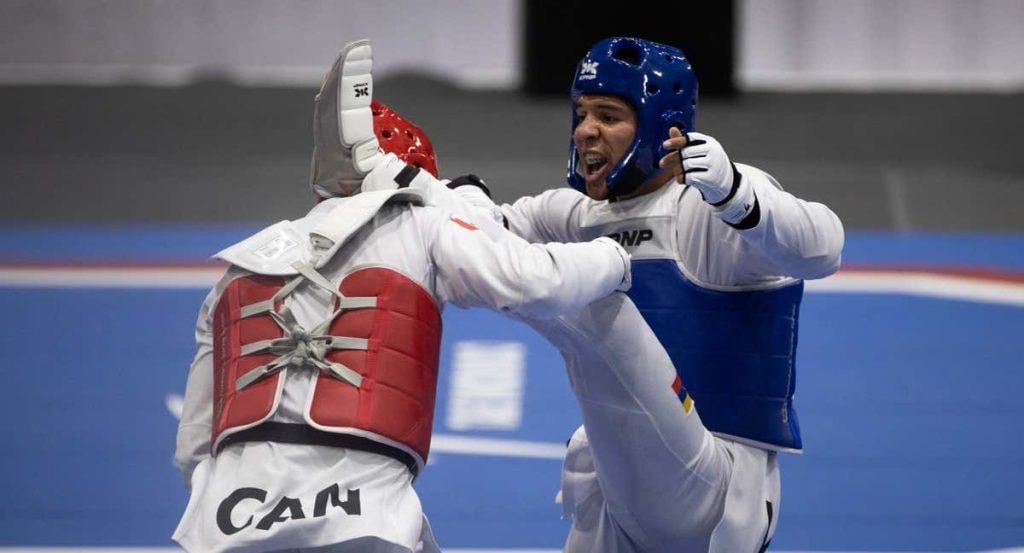 Campeonato de taekwondo celebrado en Santo Domingo.