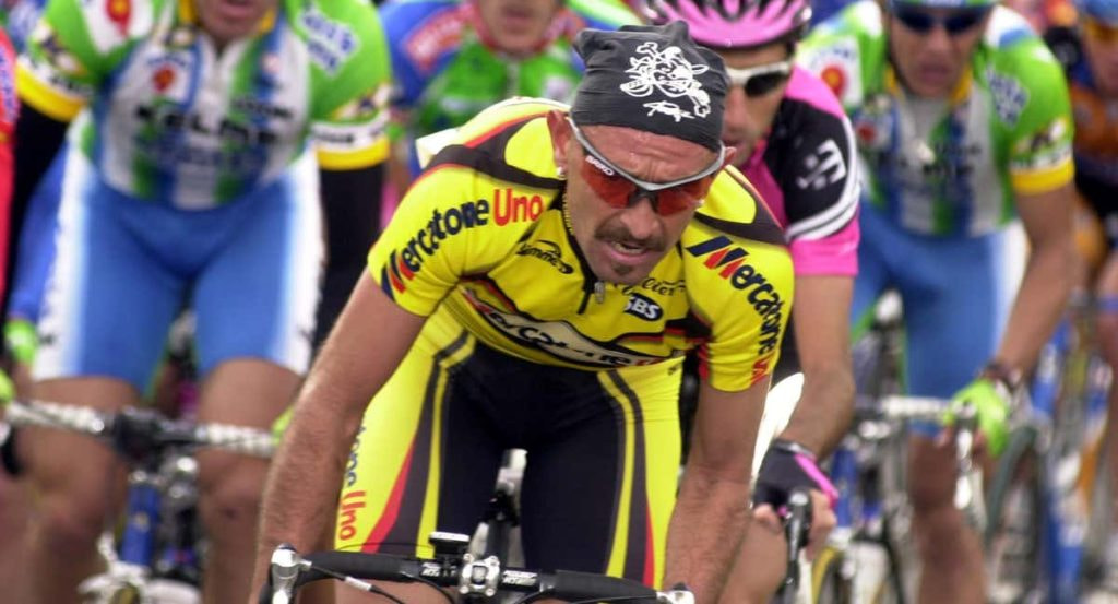Marco Pantani en La Vuelta a Murcia.