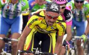 Marco Pantani en La Vuelta a Murcia.