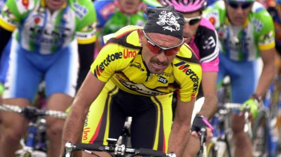 Marco Pantani en La Vuelta a Murcia.