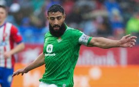 Nabil Fekir, en el partido entre el Betis y el Girona.