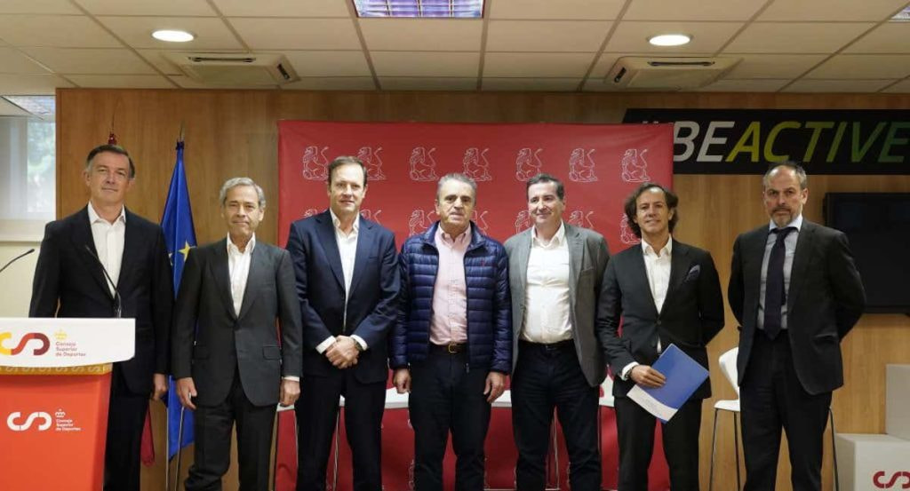 Directivos de la Federación.