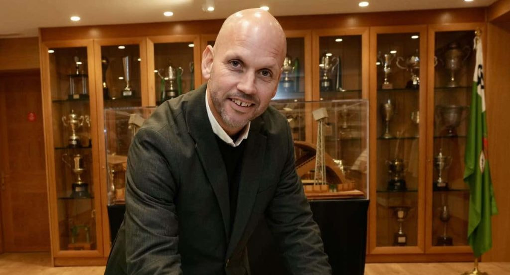 José Alberto, entrenador del Racing de Santander.