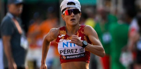 María Pérez se proclamó campeona mundial de 20 y 35 kilómetros marcha el pasado verano.