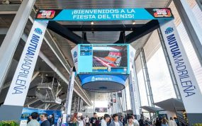 Recinto de la Caja Mágica en el Mutua Madrid Open.