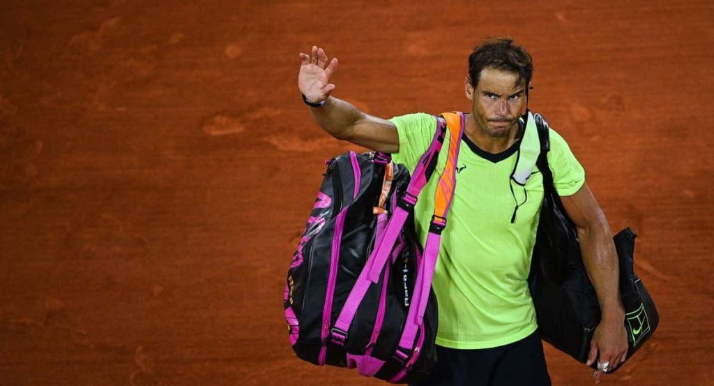 Rafael Nadal, tras perder las semifinales de Roland Garros 2021 ante Djokovic.
