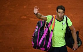 Rafael Nadal, tras perder las semifinales de Roland Garros 2021 ante Djokovic.
