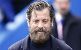 Quique Sánchez Flores, en el Coliseum Alfonso Pérez de Getafe, el pasado fin de semana.