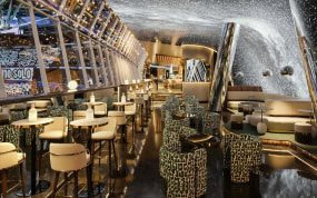 Proyección de la zona VIP del Santiago Bernabéu.