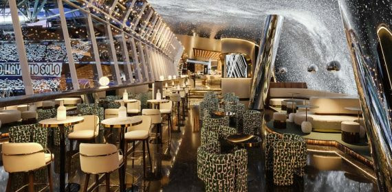 Proyección de la zona VIP del Santiago Bernabéu.