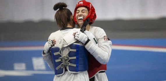 El respeto por el rival es una parte troncal del taekwondo.