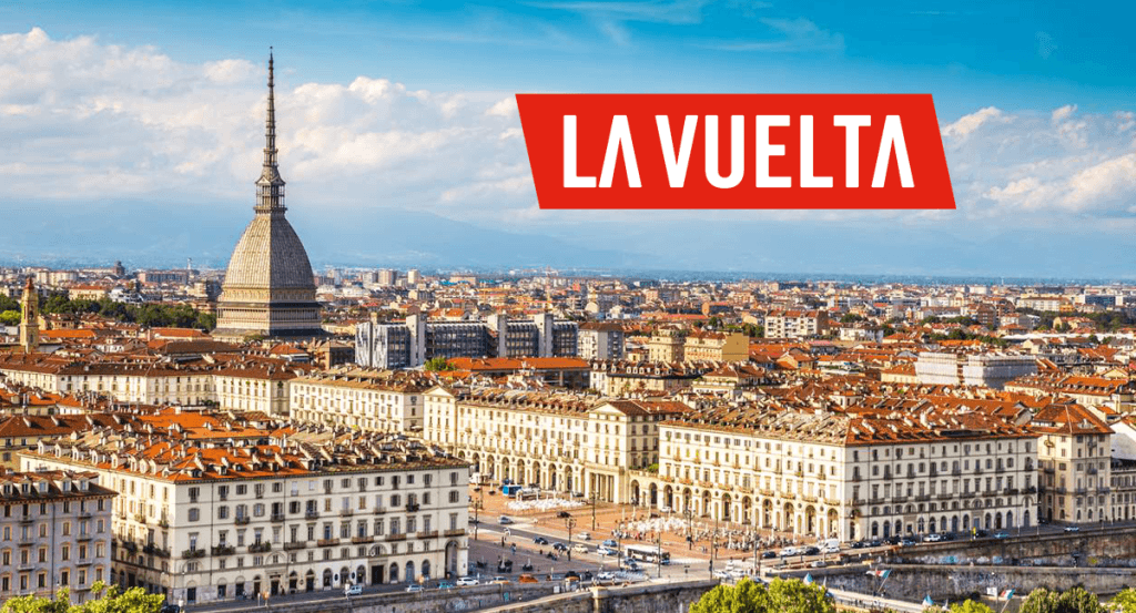 Turín, capital de Piamonte, quiere albergar la 'Gran Salida' de La Vuelta 2025.