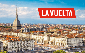 Turín, capital de Piamonte, quiere albergar la 'Gran Salida' de La Vuelta 2025.