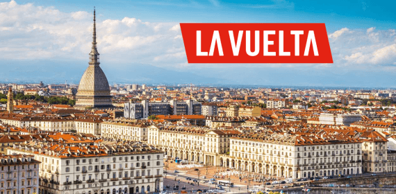 Turín, capital de Piamonte, quiere albergar la 'Gran Salida' de La Vuelta 2025.