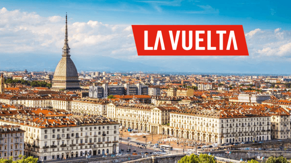 Turín, capital de Piamonte, quiere albergar la 'Gran Salida' de La Vuelta 2025.