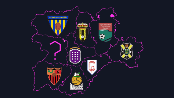 Mapa de los diferentes escudos.