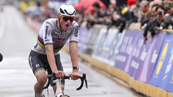 Mathieu van der Poel ha ganado tres veces el Tour de Flandes.