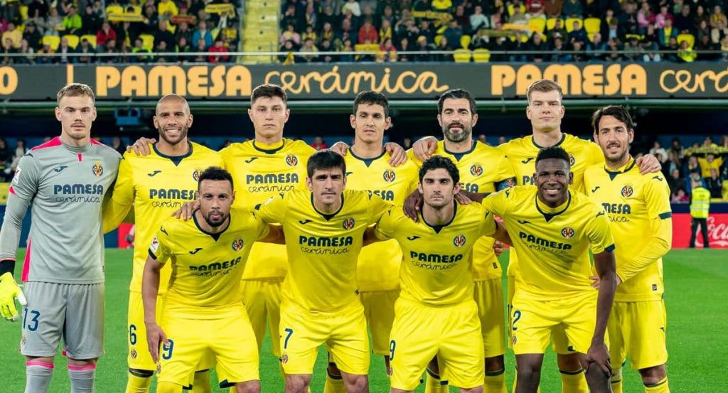 La plantilla del Villarreal.