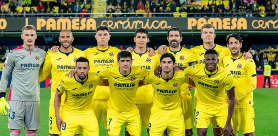La plantilla del Villarreal.