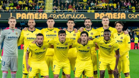 La plantilla del Villarreal.