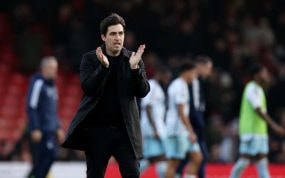 Andoni Iraola, en un partido de esta temporada con el Bornemouth.