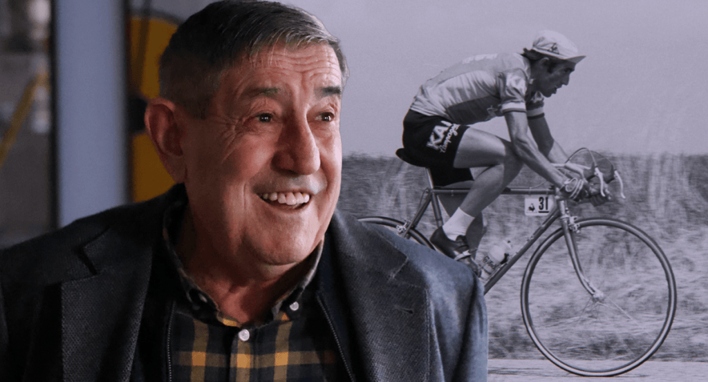 Paco Galdos, en su pizzería de Vitoria.