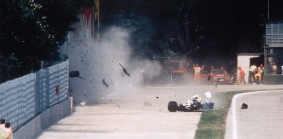 El accidente de Ayrton Senna en San Marino.
