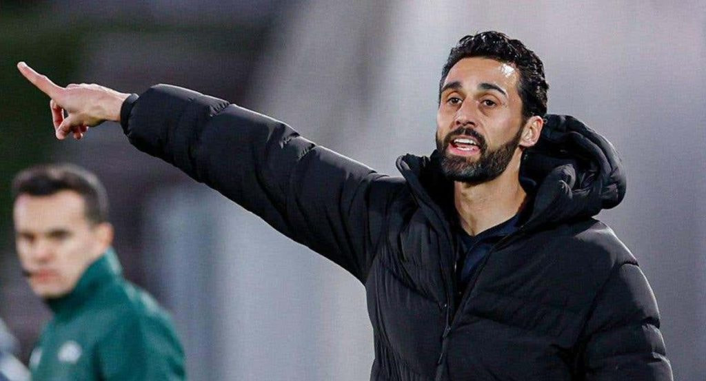 Arbeloa, con el Juvenil A del Real Madrid.