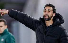 Arbeloa, con el Juvenil A del Real Madrid.