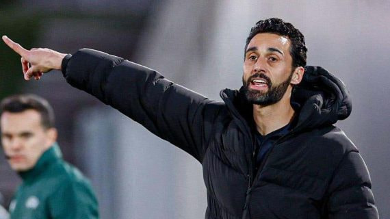Arbeloa, con el Juvenil A del Real Madrid.