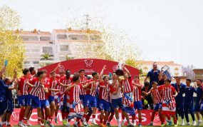 El Juvenil A del Atlético, campeón de la Copa de Campeones.