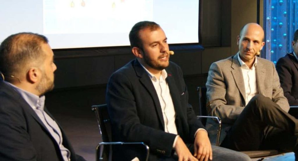 Carlos Ocaña Sorbis, durante un acto.