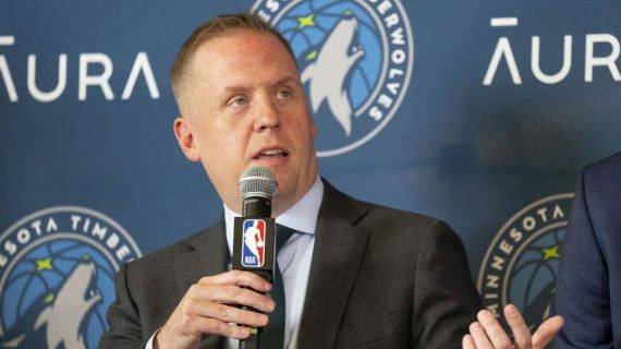 El presidente de los Timberwolves, Tim Connelly.