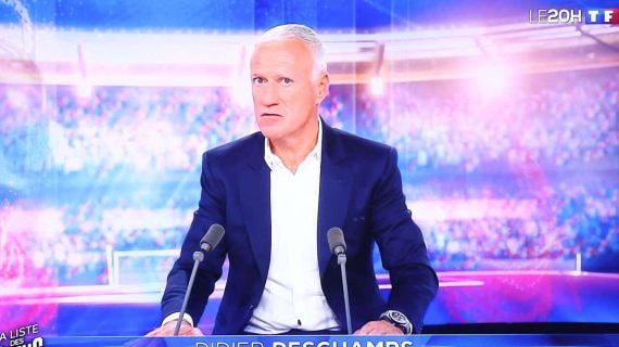 Deschamps da la lista de Francia.