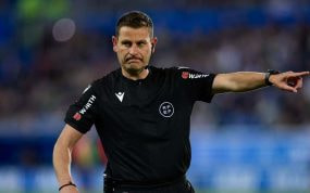 Figueroa Vázquez, en el partido entre Getafe y Alavés.